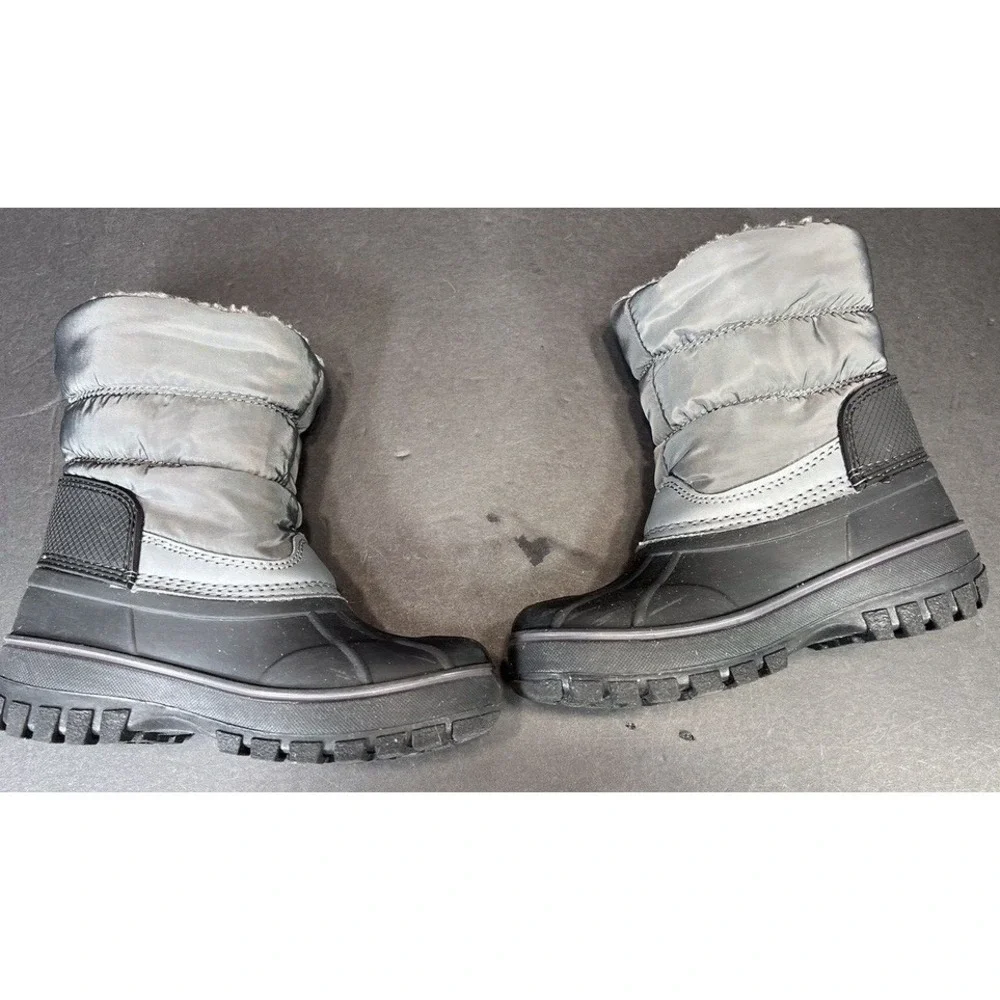 London Fog Youth Snow Boots Size 12 Water Resistant Insulated Winter‎ Boots